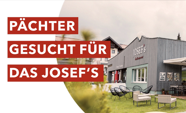 Neuer Pächter gesucht für das Josef's